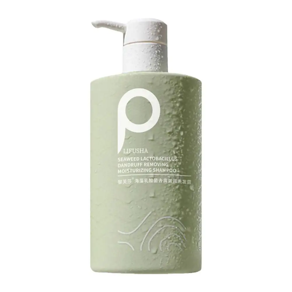 

Seaweed Shampoo for Daily Moisture Nourishes Dry Hair Moisturizing Shampoo 500ml Deep Cleaning Plant Fragrance Mild Hair Care