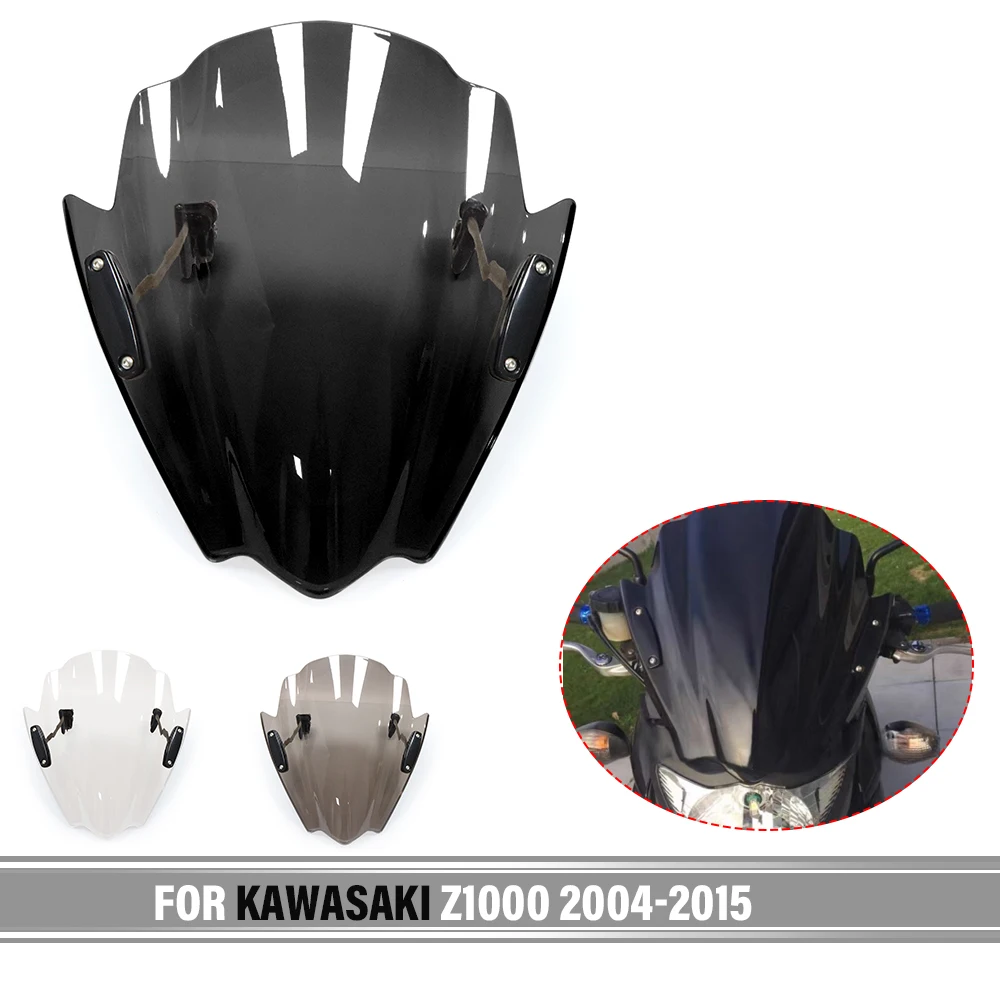 Для универсального мотоциклетного ветрового стекла Kawasaki Z1000 2004-2015 2014 2013 2012 2008 2010 
Для универсального мотоциклетного ветрового стекла Kawasaki Z1000 2004-2015 2014 2013 2012 2008 2010