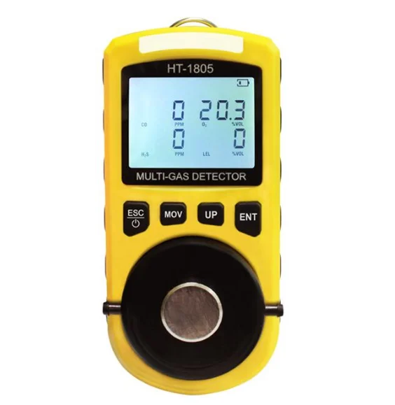 HTI HT-1805 Four in one gas detector multifunctional combustible gas detection oxygen detection air quality detection 
HTI HT-1805 Four in one gas detector multifunctional combustible gas detection oxygen detection air quality detection