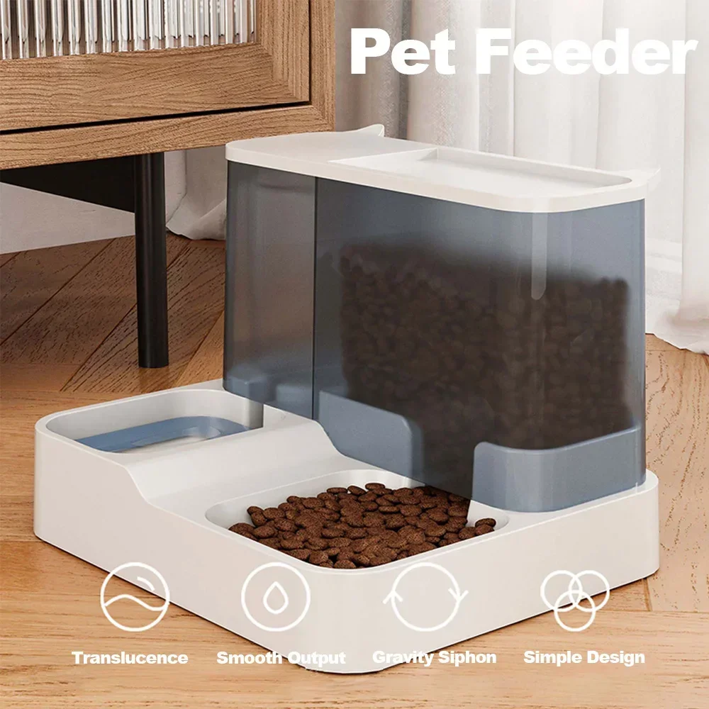 Bowls Capacity Pet Kibble Drinkers Feeder Dog Supplies Cat Accessories Storage Dispenser Large Bowl Automatic Feed
Bowls Capacity Pet Kibble Drinkers Feeder Dog Supplies Cat Accessories Storage Dispenser Large Bowl Automatic Feed