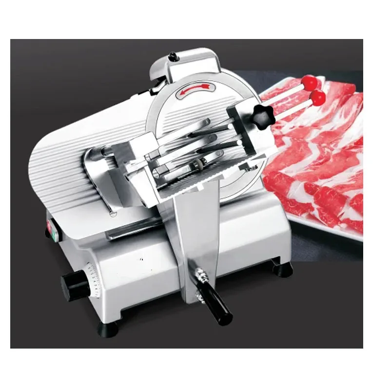 Professional 110V 220V Meat Slicer Machine Frozen Meat Slicer Machine Semi-Automatic Cut Mutton Roll Slicer Meat Cutting Machine
Professional 110V 220V Meat Slicer Machine Frozen Meat Slicer Machine Semi-Automatic Cut Mutton Roll Slicer Meat Cutting Machine