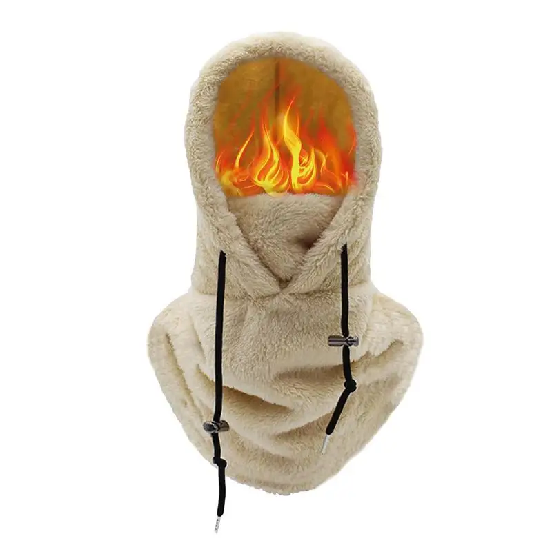 Women Hooded Scarf Portable Fleece Face Cover Face Neck Covering Cold Weather Face Shield Multifunctional Thermal Winter Neck
Women Hooded Scarf Portable Fleece Face Cover Face Neck Covering Cold Weather Face Shield Multifunctional Thermal Winter Neck