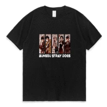 Bungou Stray Dogs T-Shirt Men Women Japanese Streetwear Anime Cosplay Short Sleeve T Shirt Teen Trend All-match Tee Shirt Male
Bungou Stray Dogs T-Shirt Men Women Japanese Streetwear Anime Cosplay Short Sleeve T Shirt Teen Trend All-match Tee Shirt Male