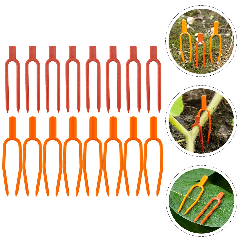400 Pcs Vine Fixed Fork Plant Support Clips Plastic Forks Holder Durable Planting Tools Strawberry Fixator Fasten Press Clamps
400 Pcs Vine Fixed Fork Plant Support Clips Plastic Forks Holder Durable Planting Tools Strawberry Fixator Fasten Press Clamps