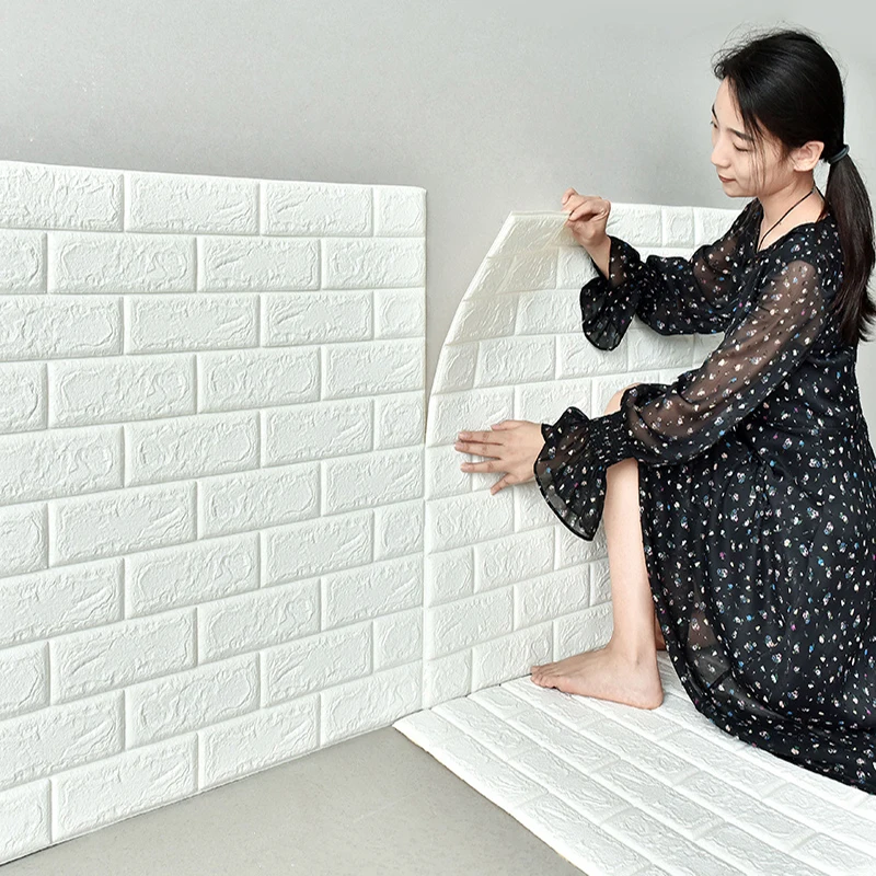 

Самоклеящиеся обои 3d, настенные панели, клеящиеся водонепроницаемые, 70 Х100 см, для домашнего декора «сделай сам»