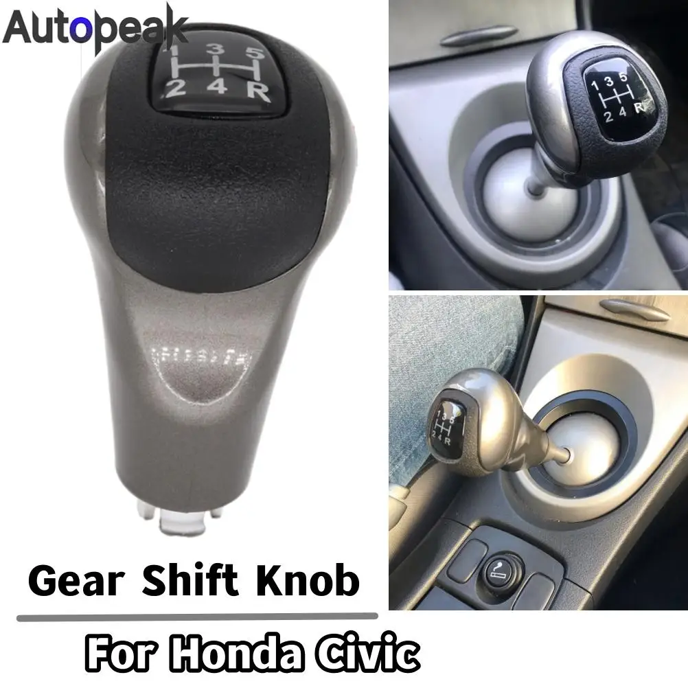 

5 Speed MT Car Gear Shift Knob Stick Ball Head Change Lever Knob For Honda Civic DX EX LX 2006-2011 54102-SNA-A02