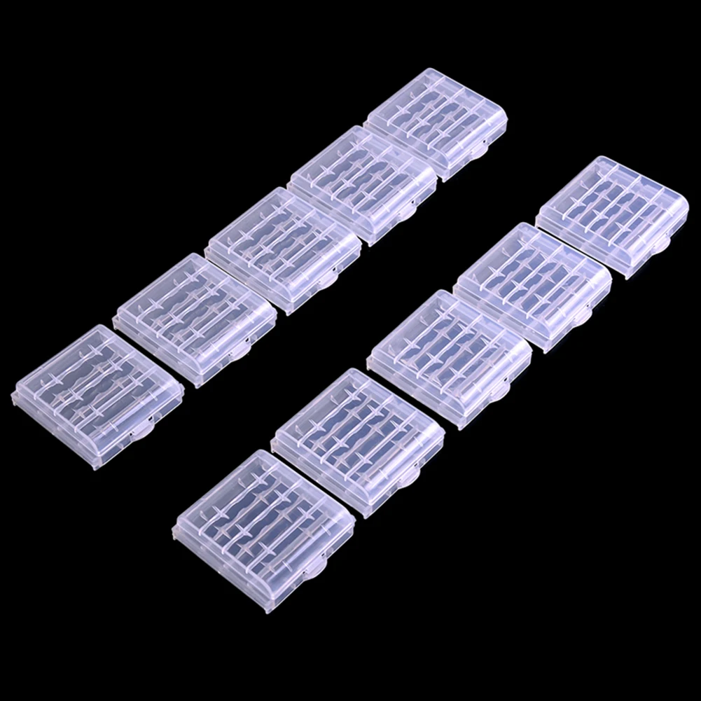 10pcs Battery Plastic Case Storage Box For AA AAA Batteries Conservation 67×60×18mm For Travel Camping Hiking Home
10pcs Battery Plastic Case Storage Box For AA AAA Batteries Conservation 67×60×18mm For Travel Camping Hiking Home