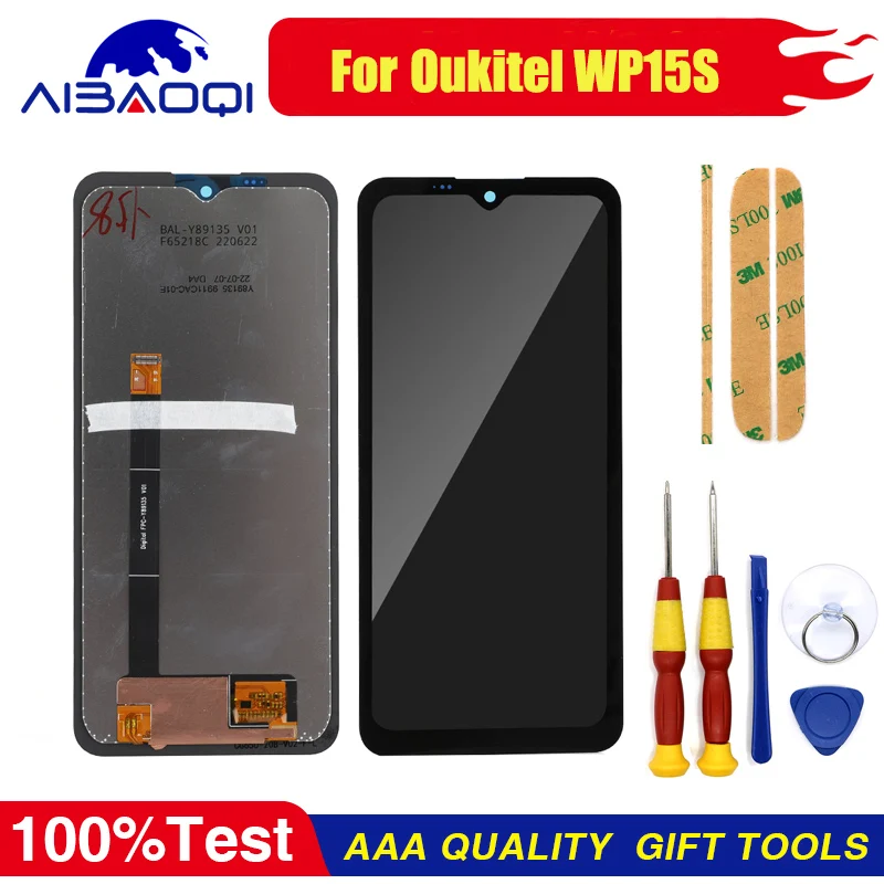 New Original For OUKITEL WP13 WP15S Display Touch Screen Digitizer Assembly 100% New Original Oukitel WP15 LCD Touch Digitizer
New Original For OUKITEL WP13 WP15S Display Touch Screen Digitizer Assembly 100% New Original Oukitel WP15 LCD Touch Digitizer