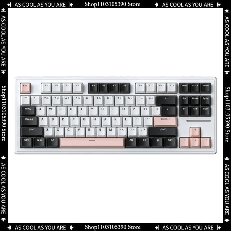 

Attack Shark M87 the third mock examination Wireless Bluetooth Mechanical Keyboard Wired RGB Customized Gasket Hot Plug Game