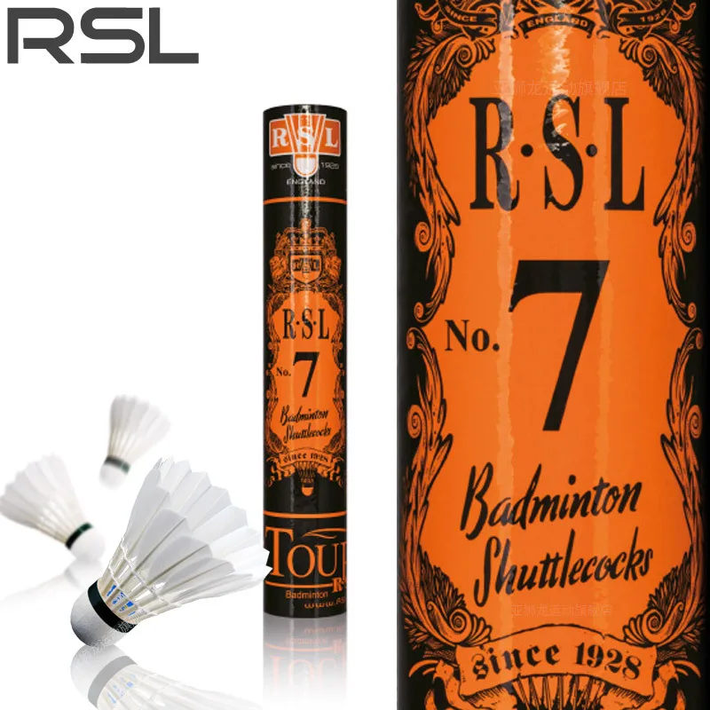 60Pcs=5tubes RSL Asian Lion Dragon No. 7 badminton flight stable and durable economic training competition club RSL7
60Pcs=5tubes RSL Asian Lion Dragon No. 7 badminton flight stable and durable economic training competition club RSL7