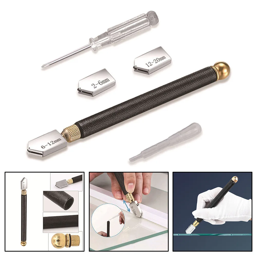 5-pack Advanced Glass Cutting Wheel Glass Cutting Hand Tool Glass Cutting Knifes Tile Cutting Knifes 18*1.5cm
5-pack Advanced Glass Cutting Wheel Glass Cutting Hand Tool Glass Cutting Knifes Tile Cutting Knifes 18*1.5cm