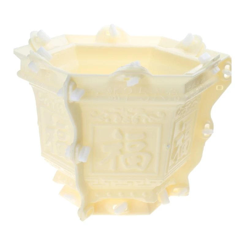 Concrete Flower Pot Molds, Flower Pots Tall Planter Mold DIY Hexagonal Flower Pot Mold Flower Container Mold for Plant L9BE
Concrete Flower Pot Molds, Flower Pots Tall Planter Mold DIY Hexagonal Flower Pot Mold Flower Container Mold for Plant L9BE