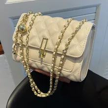 High Quality Ladies Spring Popular Small Bag 2022 New Trendy All-match Messenger Bag Fashion Rhombus Chain High-end Shoulder Bag
High Quality Ladies Spring Popular Small Bag 2022 New Trendy All-match Messenger Bag Fashion Rhombus Chain High-end Shoulder Bag
