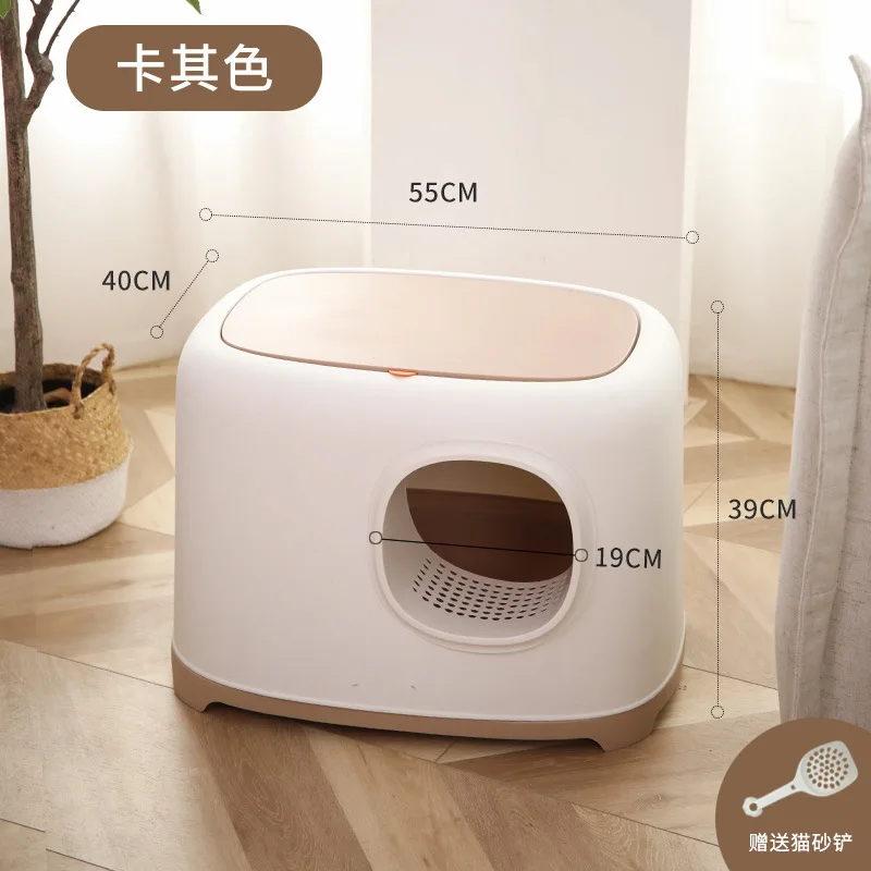 Cat House Fully Enclosed Cat Litter Sand Box Drawer Type Cats Toilet Deodorizing Kitten Bedpans Enclosed Litter Box Arenero Gato
Cat House Fully Enclosed Cat Litter Sand Box Drawer Type Cats Toilet Deodorizing Kitten Bedpans Enclosed Litter Box Arenero Gato