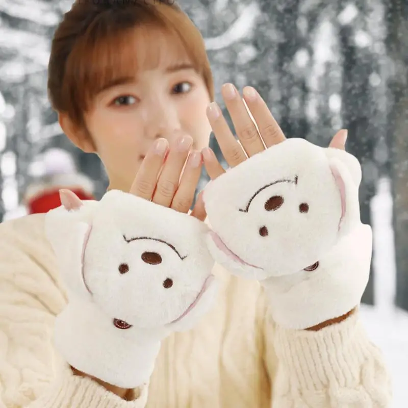Winter Convertible Gloves | Convertible Mittens with Thumb Flap | Girls Warm Gloves Thicken Flip Top Winter Fingerless Mittens f
Winter Convertible Gloves | Convertible Mittens with Thumb Flap | Girls Warm Gloves Thicken Flip Top Winter Fingerless Mittens f