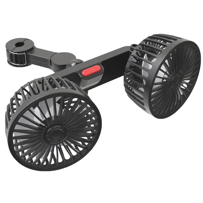 5V Dual Head Car Fan 360 Rotatable Cooling Fan With USB Powered Car Seat Back Cooling Fan Automotive Electric Fan For Dashboard
5V Dual Head Car Fan 360 Rotatable Cooling Fan With USB Powered Car Seat Back Cooling Fan Automotive Electric Fan For Dashboard