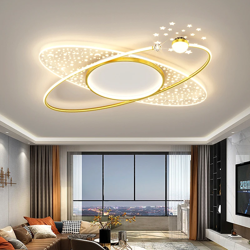 New Chandelier Lighting for Office Dining Living room Bedroom study gold/black Starry Projection Modern LED Ceiling Chandelier
New Chandelier Lighting for Office Dining Living room Bedroom study gold/black Starry Projection Modern LED Ceiling Chandelier