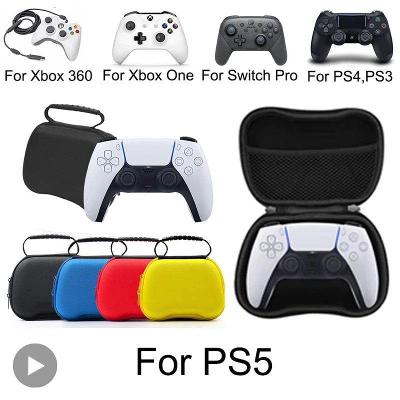 

Case Bag For Sony PS5 PS4 PS3 Playstation PS 5 4 3 Dualsense Dualshock Xbox Series One S X Nintendo Switch Pro Controller Cover