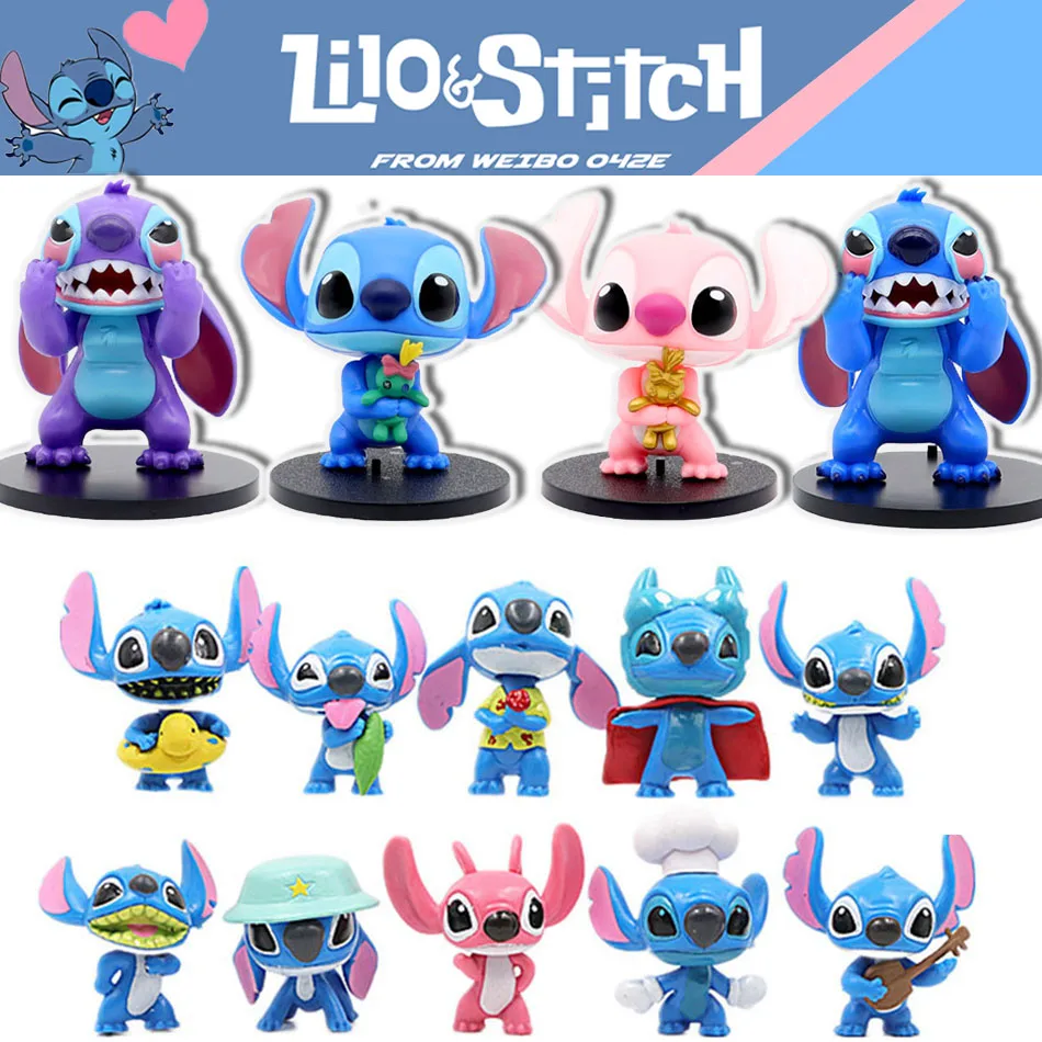 New Many sorts 5-12cm Anime Figures Stitch Doll Cartoon Angel Toys Ornaments Decoration Model Pvc Figure Kid Birthday Fun Gift
New Many sorts 5-12cm Anime Figures Stitch Doll Cartoon Angel Toys Ornaments Decoration Model Pvc Figure Kid Birthday Fun Gift