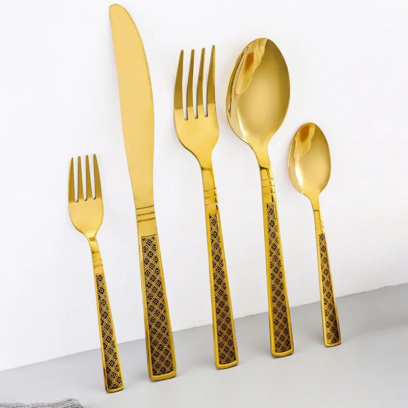Cutlery Set Gift Hotel Camping Cookware Restaurant Dining Room Kitchenware Portable Table Stainless Steel Cutlery Bar Dinner
Cutlery Set Gift Hotel Camping Cookware Restaurant Dining Room Kitchenware Portable Table Stainless Steel Cutlery Bar Dinner