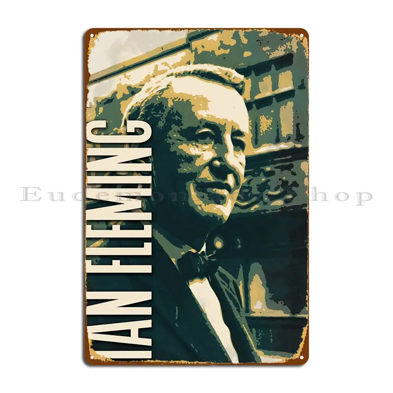 Ian Fleming Metal Sign Poster Home Club Decoration Personalized Classic Tin Sign Poster
Ian Fleming Metal Sign Poster Home Club Decoration Personalized Classic Tin Sign Poster