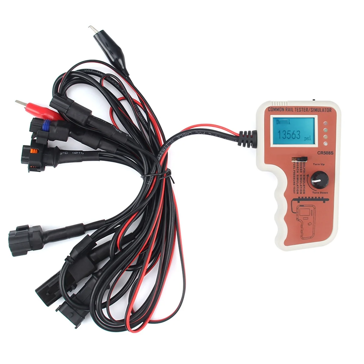 

Upgrade CR508 CR508S Digital Common Rail Pressure Tester and Simulator for High-Pressure Pump Engine Diagnostic Tool