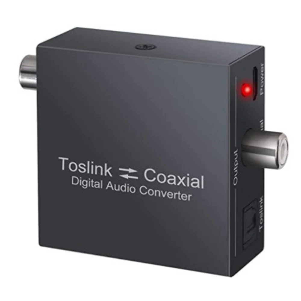 Bi-Directional Coaxial Converter,Optical SPDIF Toslink to Coaxial Toslink and Coaxial to Optical SPDIF Toslink Converter
Bi-Directional Coaxial Converter,Optical SPDIF Toslink to Coaxial Toslink and Coaxial to Optical SPDIF Toslink Converter