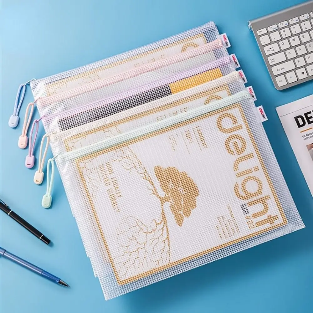 Student Stationery Minimalist School Office Supplies Zipper File Folders Storage Bags Document Bag A4 Mesh Zipper Pouch
Student Stationery Minimalist School Office Supplies Zipper File Folders Storage Bags Document Bag A4 Mesh Zipper Pouch