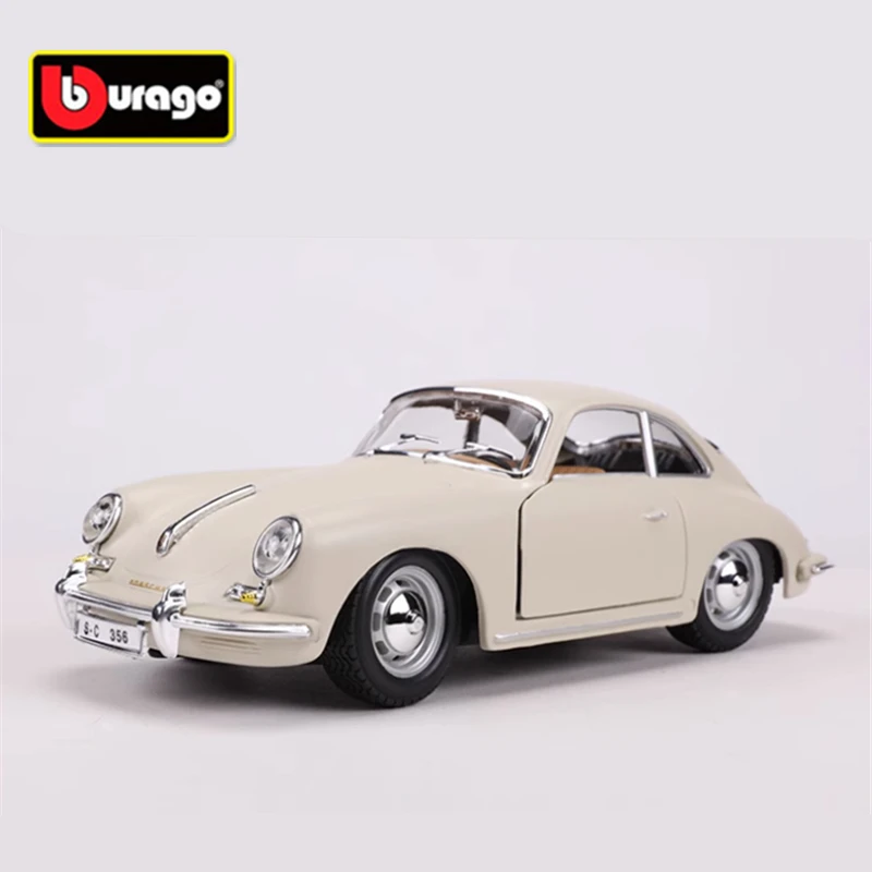 Модель автомобиля Bburago в масштабе 1:24 Porsche 356B Coupe из сплава, модель литая металлическая классическая спортивная модель автомобиля, коллекционная детская игрушка в подарок
Модель автомобиля Bburago в масштабе 1:24 Porsche 356B Coupe из сплава, модель литая металлическая классическая спортивная модель автомобиля, коллекционная детская игрушка в подарок