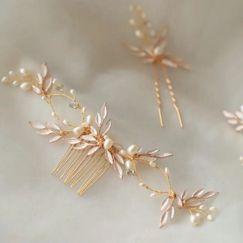 Retro Leaves Comb Hair Band Handmade Bride Wedding Hair Accessories Headpieces
Retro Leaves Comb Hair Band Handmade Bride Wedding Hair Accessories Headpieces