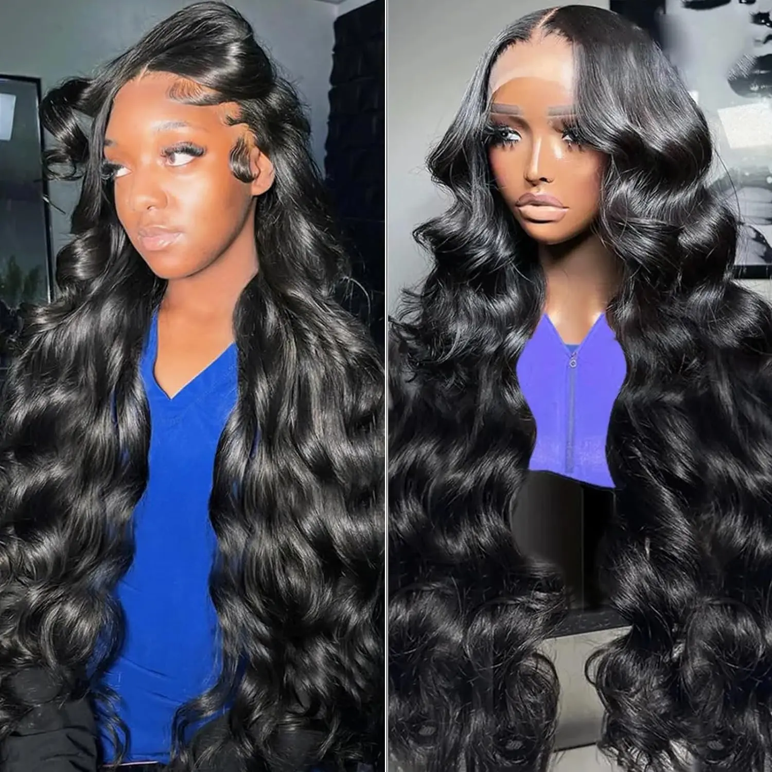 Body Wave 13x4 13x6 Brazilian Human Hair Wig Pre Plucked HD Transparent Lace Front Wig 4x4 Glueless Lace Closure Wigs For Women
Body Wave 13x4 13x6 Brazilian Human Hair Wig Pre Plucked HD Transparent Lace Front Wig 4x4 Glueless Lace Closure Wigs For Women