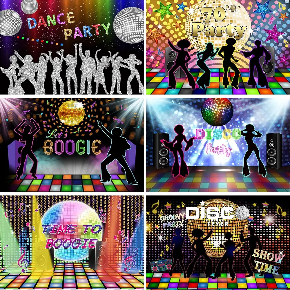 Disco Dance Party Photo Background Decor Retro Music Neon Lights Back to 70's 80's Photography Backdrop Studio Photo Shoot Props
Disco Dance Party Photo Background Decor Retro Music Neon Lights Back to 70's 80's Photography Backdrop Studio Photo Shoot Props