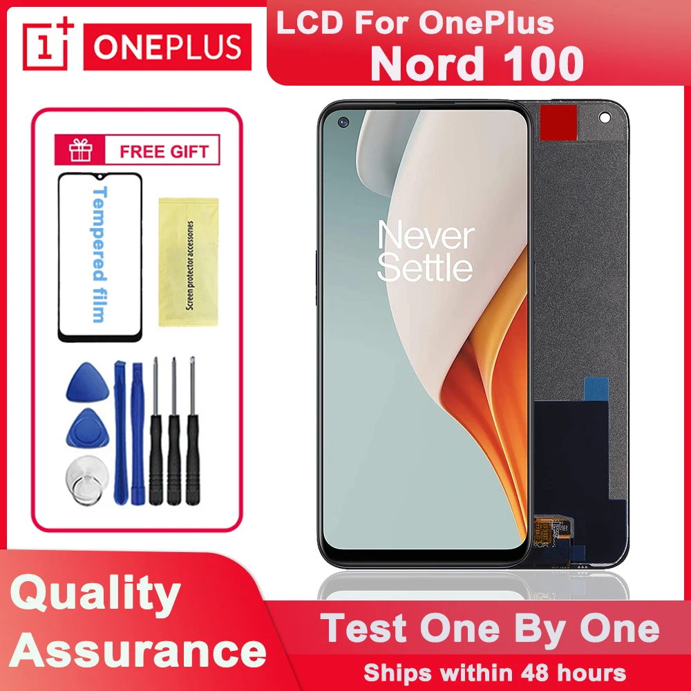 Оригинальный ЖК-дисплей 6,52 дюйма для Oneplus Nord 100, ЖК-дисплей для 1 + Nord N100, BE2013, BE2015, BE2011, BE20
Оригинальный ЖК-дисплей 6,52 дюйма для Oneplus Nord 100, ЖК-дисплей для 1 + Nord N100, BE2013, BE2015, BE2011, BE20