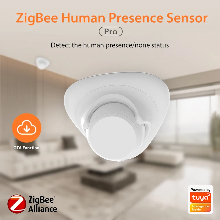 For Tuya Human Presence Sensor For Zigbee 24G Millimeter Presence Detection Sensor Millimeter Wave Presence Detection Sensor
For Tuya Human Presence Sensor For Zigbee 24G Millimeter Presence Detection Sensor Millimeter Wave Presence Detection Sensor