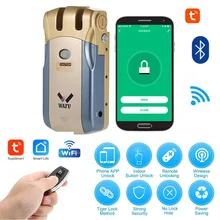 Wafu Tuya 019 Remote Control Door Lock Wireless Wifi Smart Lock Electronic Keyless Door Invisible Lock Phone Control Locks
Wafu Tuya 019 Remote Control Door Lock Wireless Wifi Smart Lock Electronic Keyless Door Invisible Lock Phone Control Locks