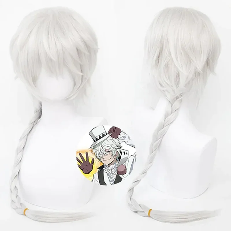 Anime Bungo Stray Dogs Season 4 Nikolai Gogol Cosplay Wig Bungo Stray Dogs Cosplay Gogol White Long Wigs
Anime Bungo Stray Dogs Season 4 Nikolai Gogol Cosplay Wig Bungo Stray Dogs Cosplay Gogol White Long Wigs
