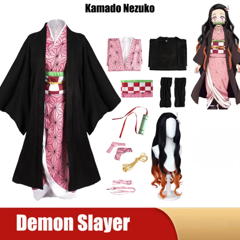Костюм для косплея Kamado Nezuko из аниме «Демон», Униформа, реквизит для вечеринок в стиле комиксов-Con, женское платье Kimetsu No Yaiba
Костюм для косплея Kamado Nezuko из аниме «Демон», Униформа, реквизит для вечеринок в стиле комиксов-Con, женское платье Kimetsu No Yaiba