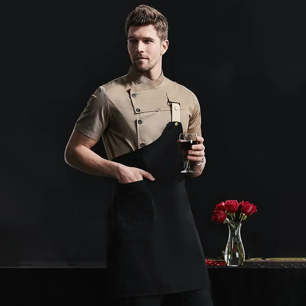 Bakery Clothes Catering Uniform Coat Shirt Kitchen Hotel Jacket Short Sushi Chef Workwear Sleeve Cooker Waitress Restaurant
Bakery Clothes Catering Uniform Coat Shirt Kitchen Hotel Jacket Short Sushi Chef Workwear Sleeve Cooker Waitress Restaurant
