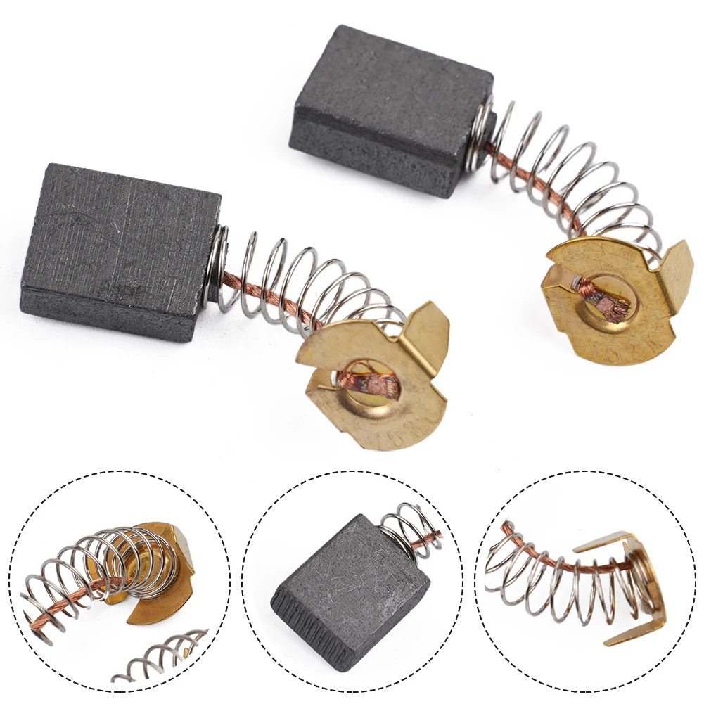 Brand New Carbon Brush Electric Motor Brushes Carbon Electric Kits Motors Parts Replacement 16mm X 13mm X 6mm 2pcs
Brand New Carbon Brush Electric Motor Brushes Carbon Electric Kits Motors Parts Replacement 16mm X 13mm X 6mm 2pcs