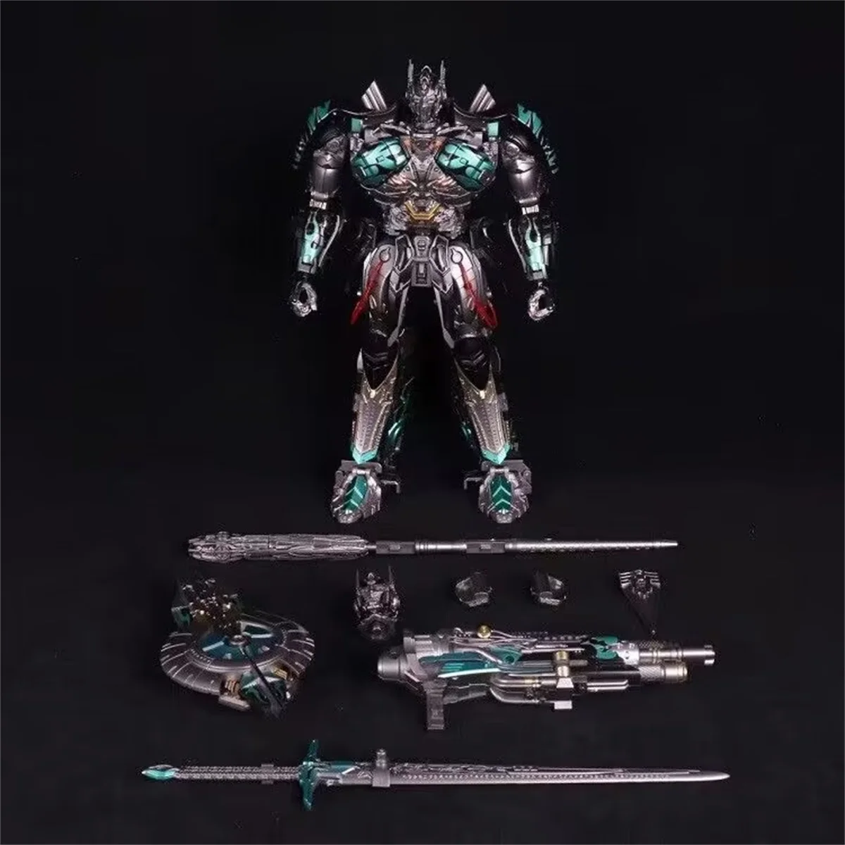 Black Mamba BS03 BS03S Jockey's Pillar Transformation 5 Movie Edition Robot Model Exterior Exquisite Painting Height 32CM 
Black Mamba BS03 BS03S Jockey's Pillar Transformation 5 Movie Edition Robot Model Exterior Exquisite Painting Height 32CM