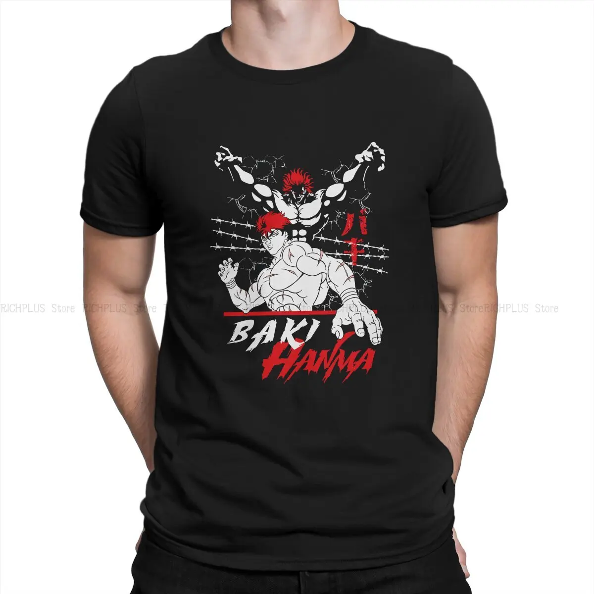Grappler Baki Hanma Yujiro Dou Manga Men's TShirt Demonic Mantis Individuality T Shirt Harajuku Sweatshirts New Trend
Grappler Baki Hanma Yujiro Dou Manga Men's TShirt Demonic Mantis Individuality T Shirt Harajuku Sweatshirts New Trend