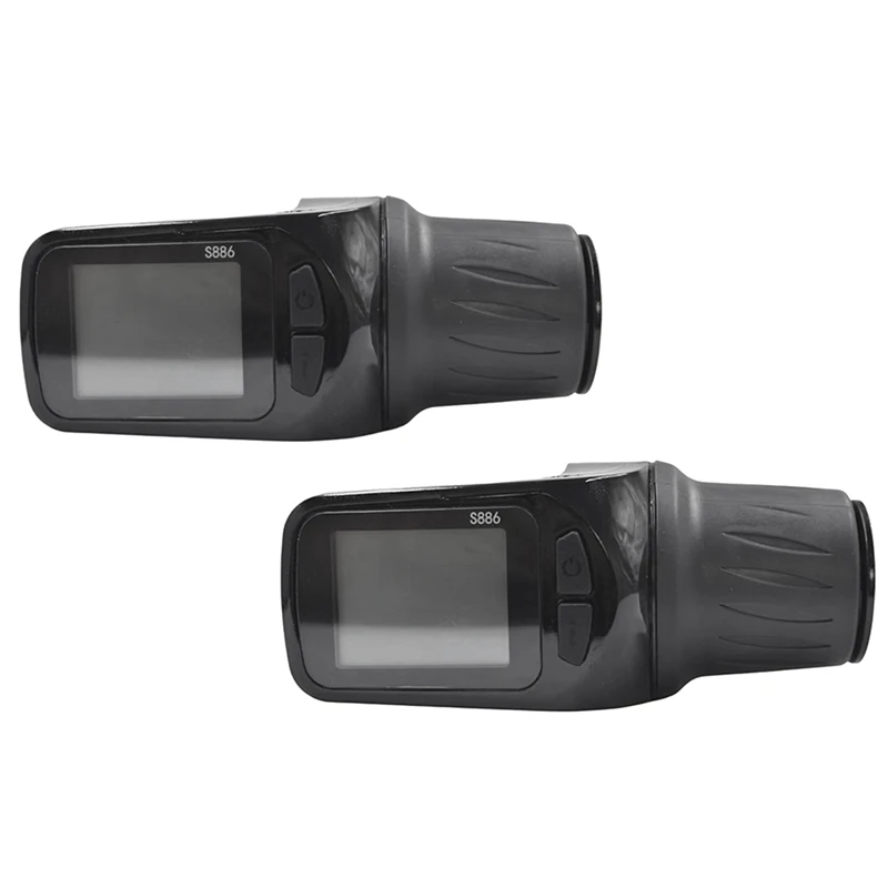 Ebike LCD Display Panel Adjust With Twist Throttle 24V 36V 48V 60V S886 For Electric Scooter Bicycle (5PIN)
Ebike LCD Display Panel Adjust With Twist Throttle 24V 36V 48V 60V S886 For Electric Scooter Bicycle (5PIN)