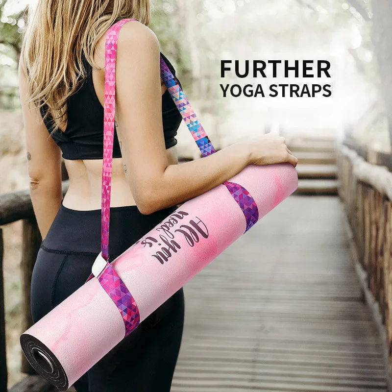 Yoga Mat Strap Belt Adjustable Sports Sling Shoulder Carry Strap Belt Exercise Stretch Fitness Elastic Yoga Belt
Yoga Mat Strap Belt Adjustable Sports Sling Shoulder Carry Strap Belt Exercise Stretch Fitness Elastic Yoga Belt