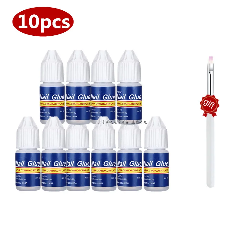 KSHBO 10Pcs 3g Fast Drying Nail Art Glue Tips Glitter UV Acrylic Rhinestones Decorations Nail Glue False Tip Manicure Tools
KSHBO 10Pcs 3g Fast Drying Nail Art Glue Tips Glitter UV Acrylic Rhinestones Decorations Nail Glue False Tip Manicure Tools
