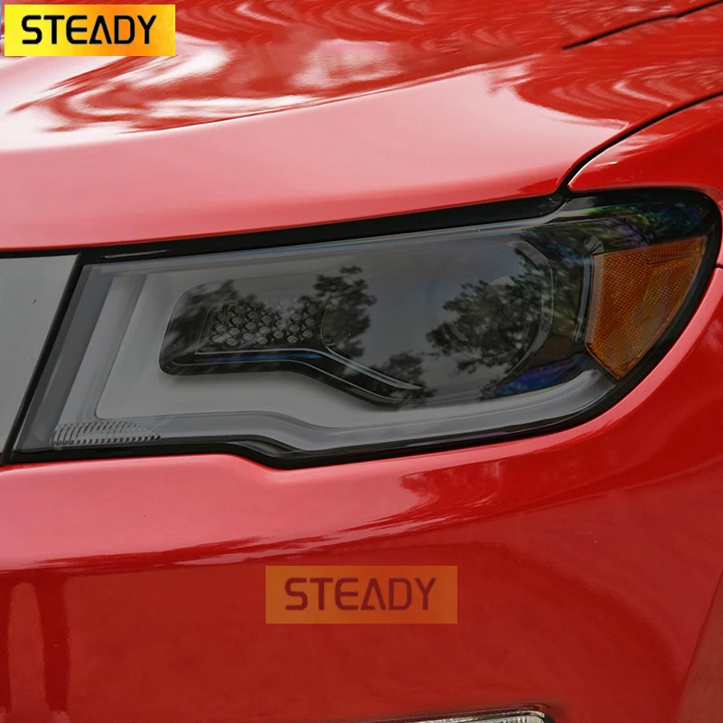 2 Pcs Car Headlight Protective Film Headlamp Transparent Black TPU Sticker For Jeep Compass 2017 2018 2019 2020 Accessories
2 Pcs Car Headlight Protective Film Headlamp Transparent Black TPU Sticker For Jeep Compass 2017 2018 2019 2020 Accessories