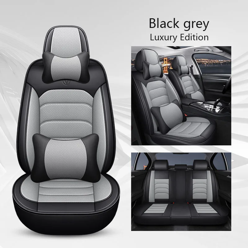 

WZBWZX Leather Car Seat Cover For Land Rover All Models Rover Range Evoque Sport Freelander Car Accessories Car-Styling