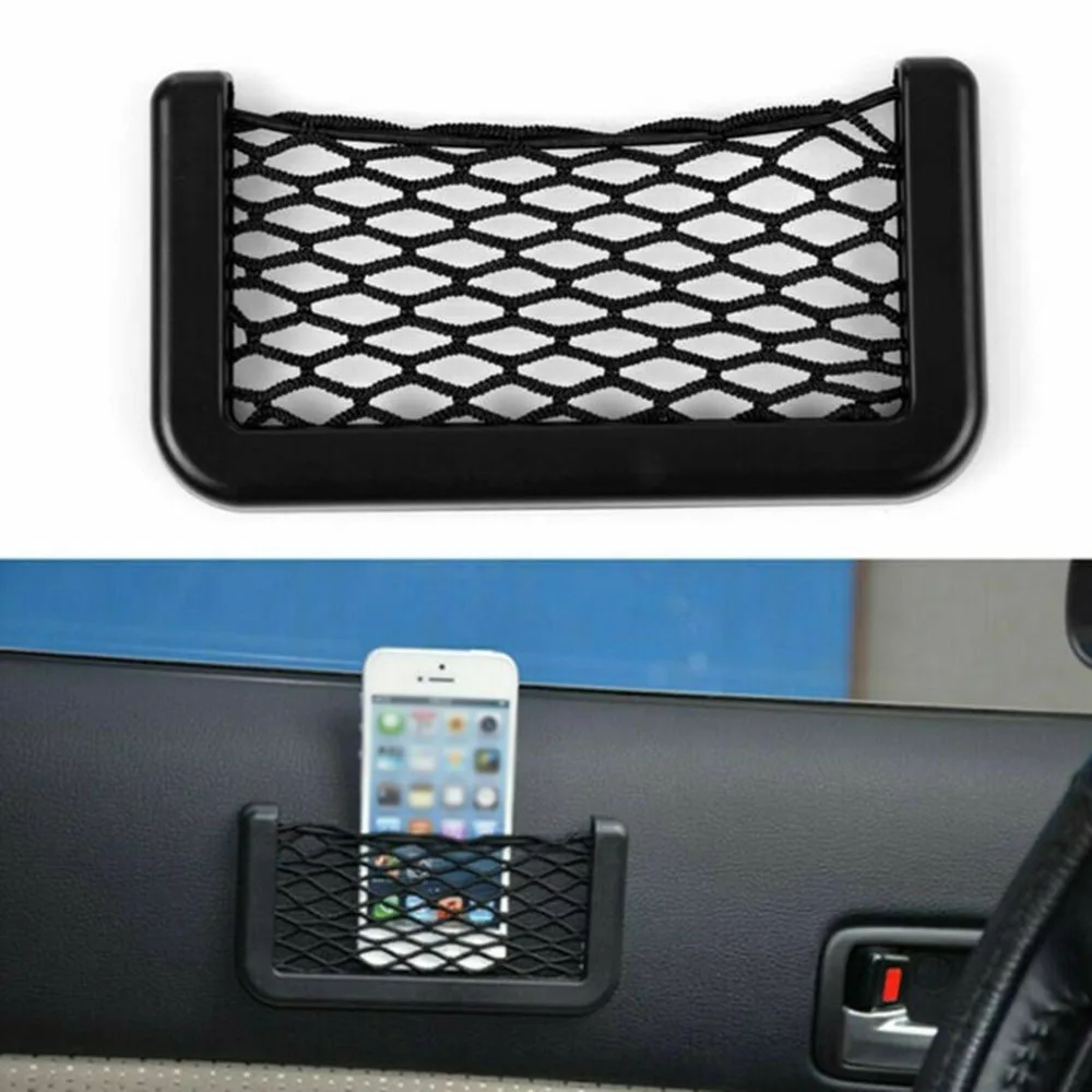 Car Seat Side Back Storage Net Bags 15*8*1.1cm Phone Holder Pocket Organizers Black Auto Interior Universal Accessories
Car Seat Side Back Storage Net Bags 15*8*1.1cm Phone Holder Pocket Organizers Black Auto Interior Universal Accessories