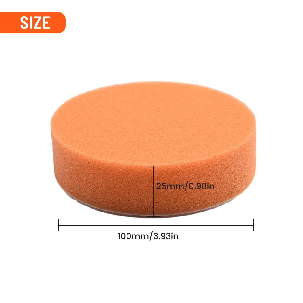 4pcs 4inch 100mm Polishing Buffing Pad Flat Sponge Waxing Pads Cleaning Tools Home DIY Power Tool Replacement Accessories
4pcs 4inch 100mm Polishing Buffing Pad Flat Sponge Waxing Pads Cleaning Tools Home DIY Power Tool Replacement Accessories