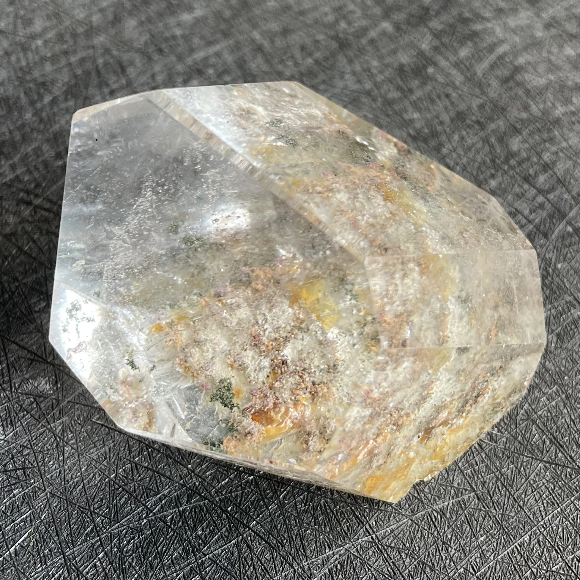 168g Natural Stone Clear Quartz Free Form Decor Polished White Crystal Healing Gift Reiki W1
168g Natural Stone Clear Quartz Free Form Decor Polished White Crystal Healing Gift Reiki W1