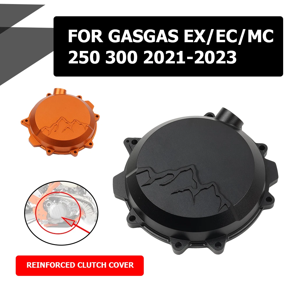 

Motorcycle Reinforced Clutch Cover Guard For GasGas Gas Gas EX EC MC 250 300 EC250 EC300 MC250 MC300 2021 2022 2023 Accessories